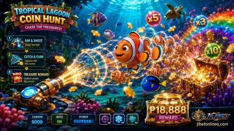 Later JLBET fishing pursuit with targets shifting through layered sapphire reef lanes
