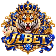 JLBET crowned sapphire and gold brand icon